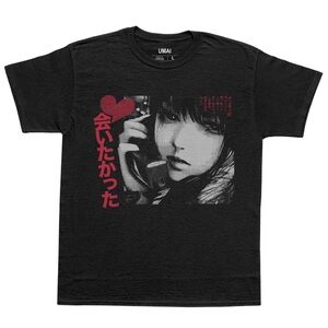 Black Graphic Kids T-Shirt